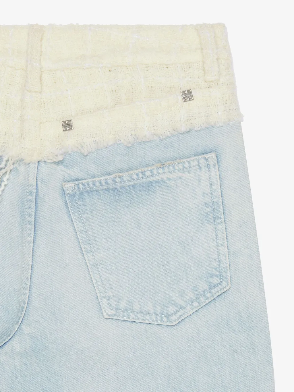 4G Plaque Oversized Jeans