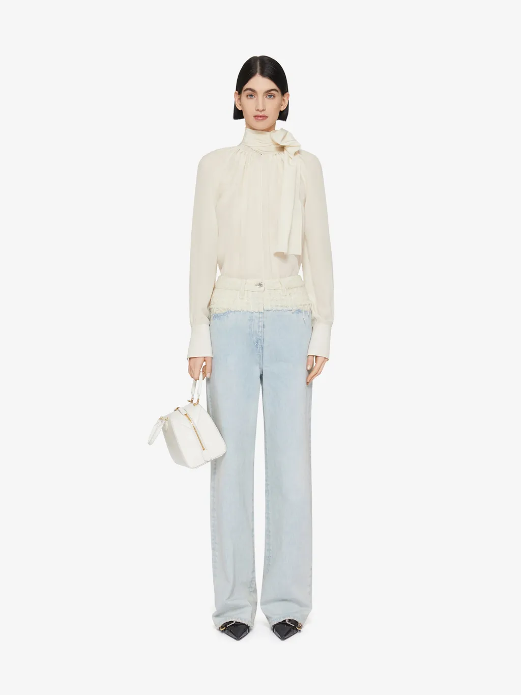 4G Plaque Oversized Jeans