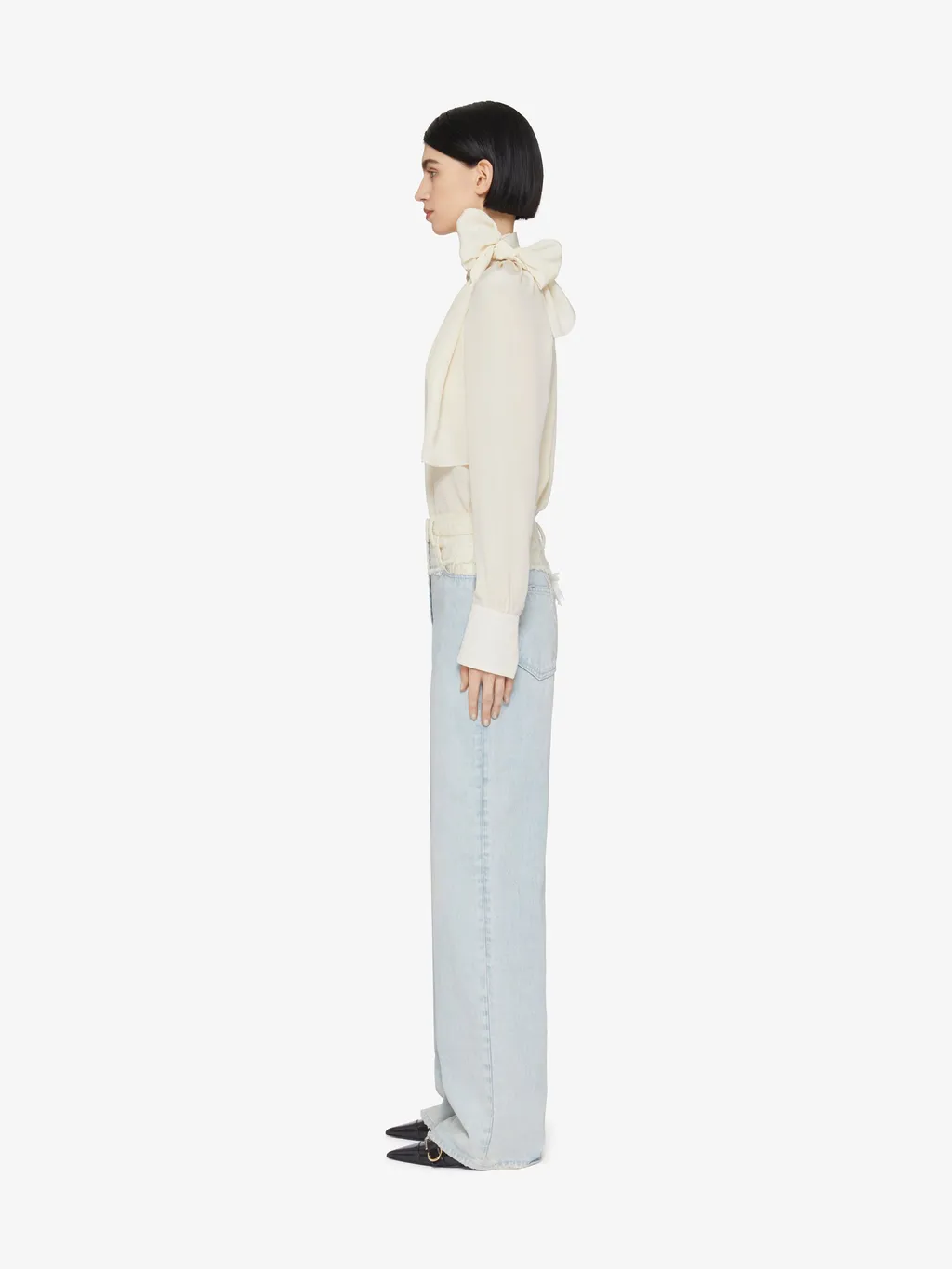4G Plaque Oversized Jeans