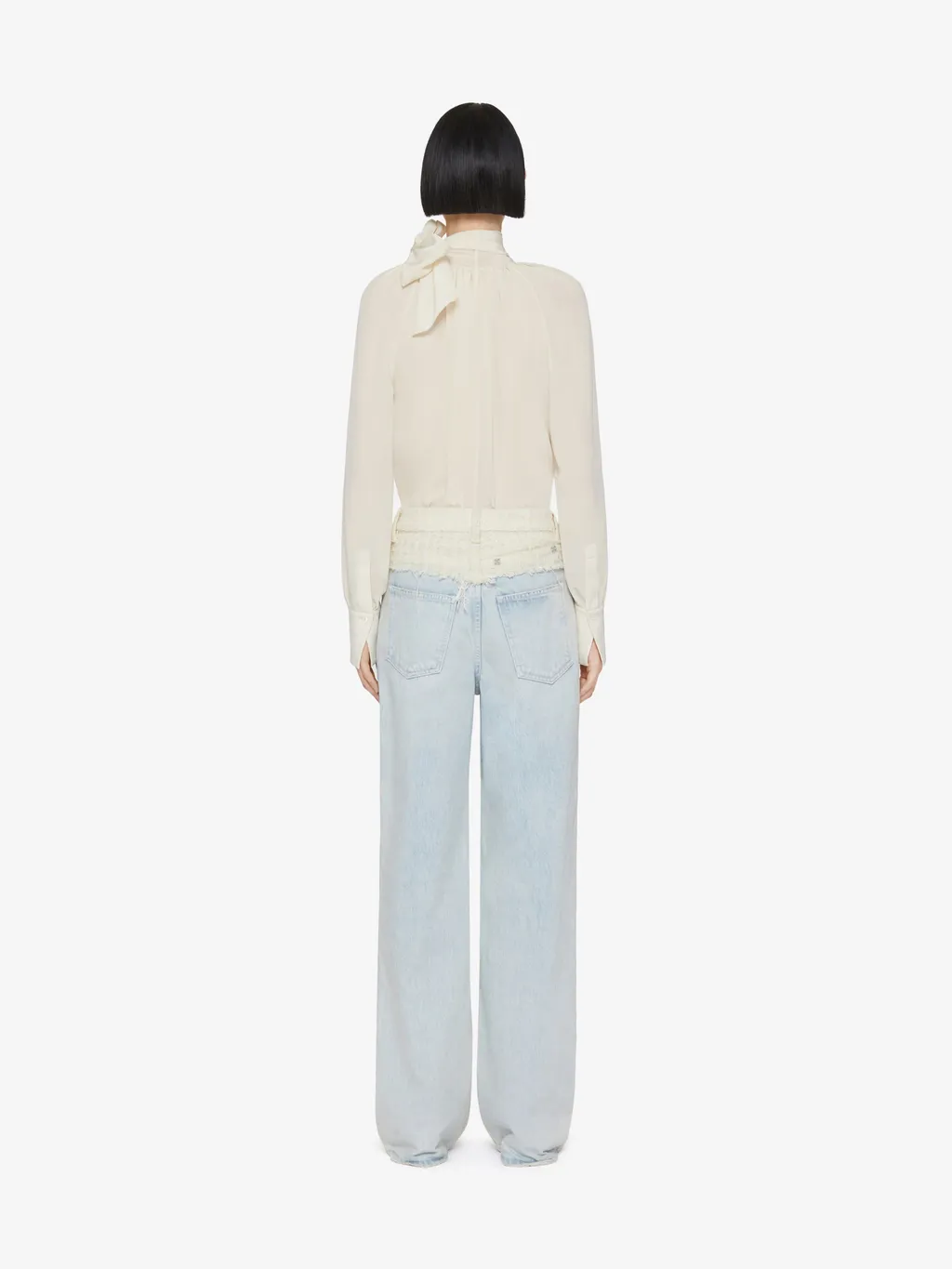 4G Plaque Oversized Jeans