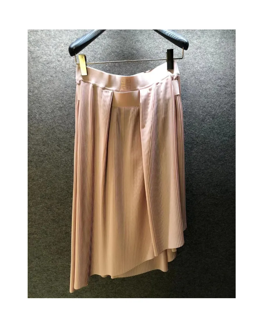 Asymmetrical Pleated Skirt
