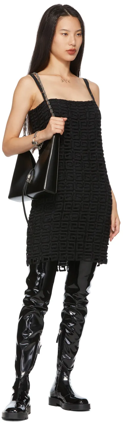4G Plaque Thigh-High Boots