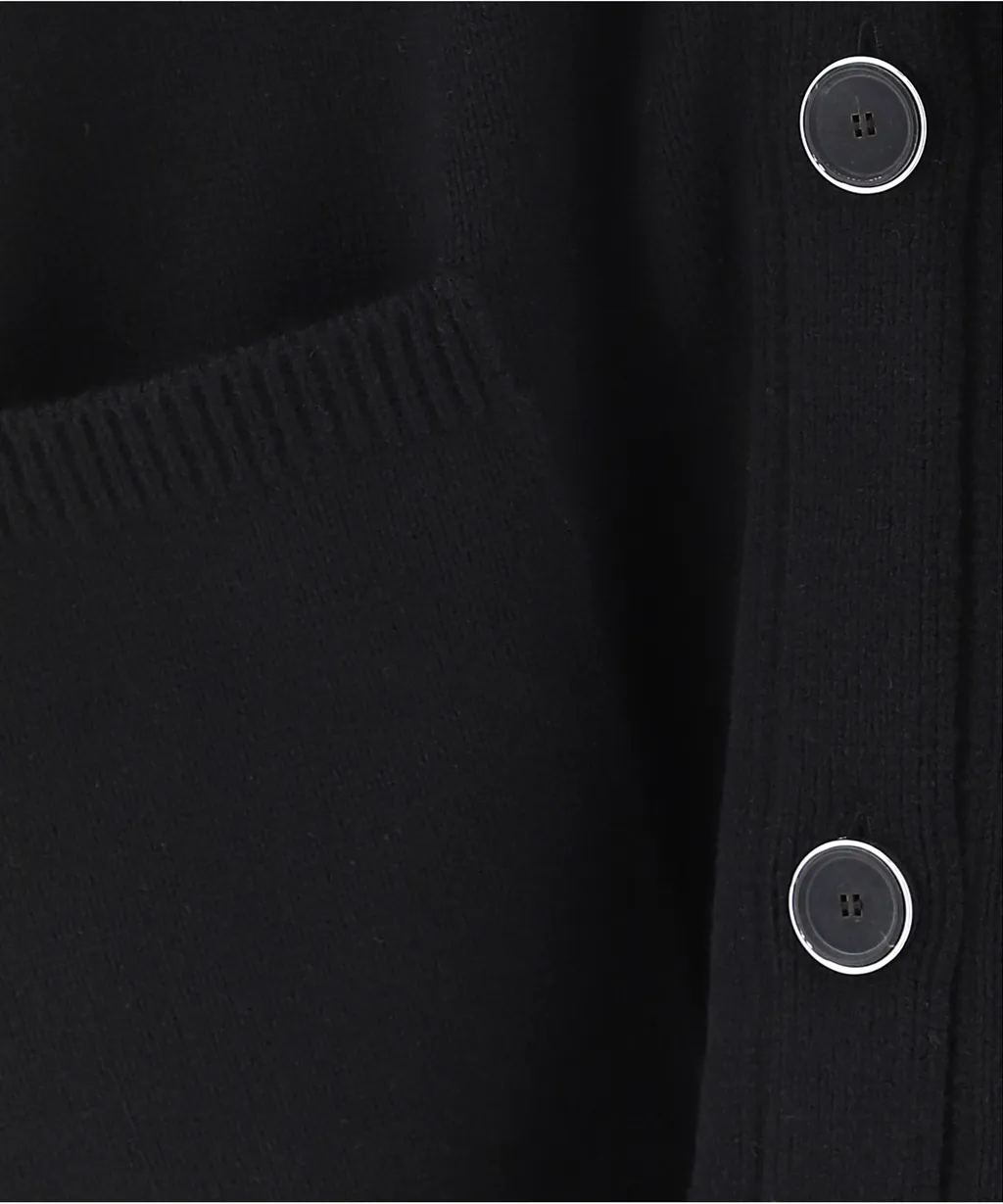 Studded-Logo Longline Cardigan