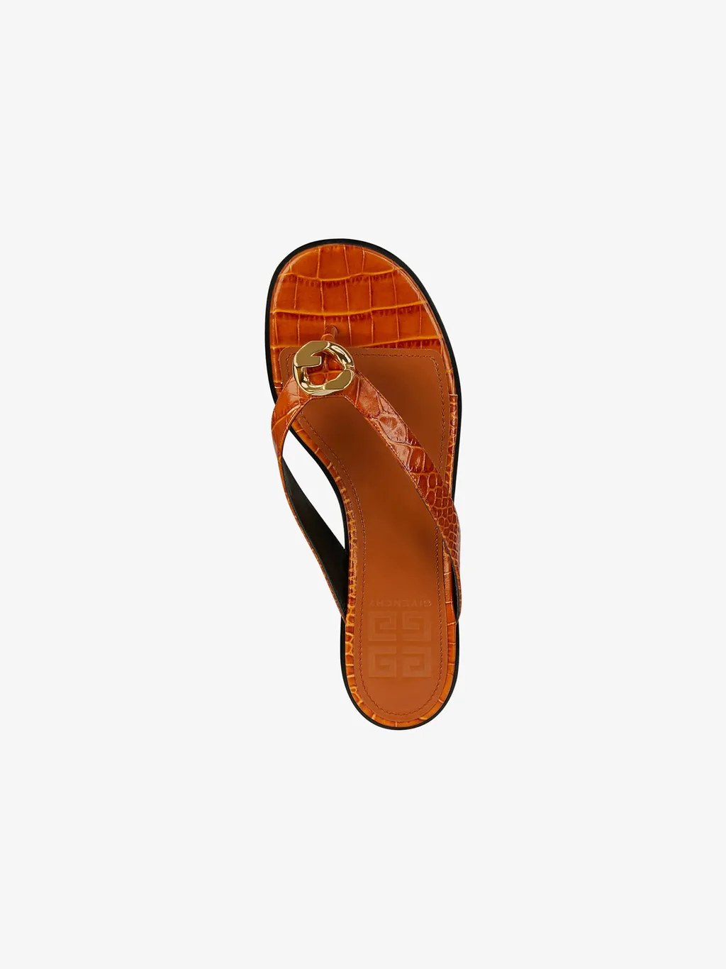 G Chain Flat Sandals