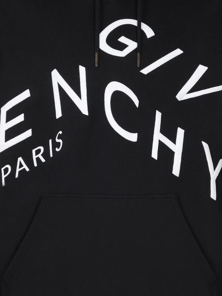 Logo-Print Cotton Hoodie