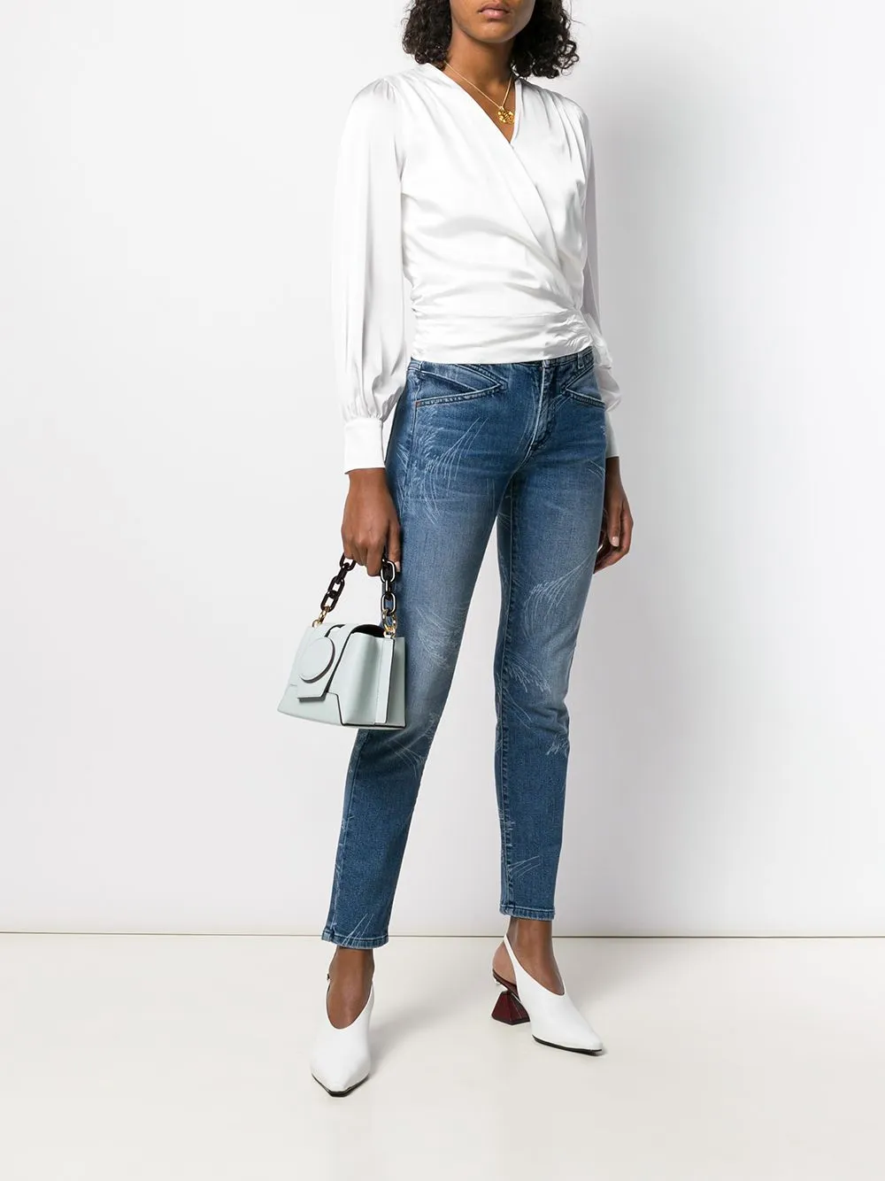 Logo Detail Jeans