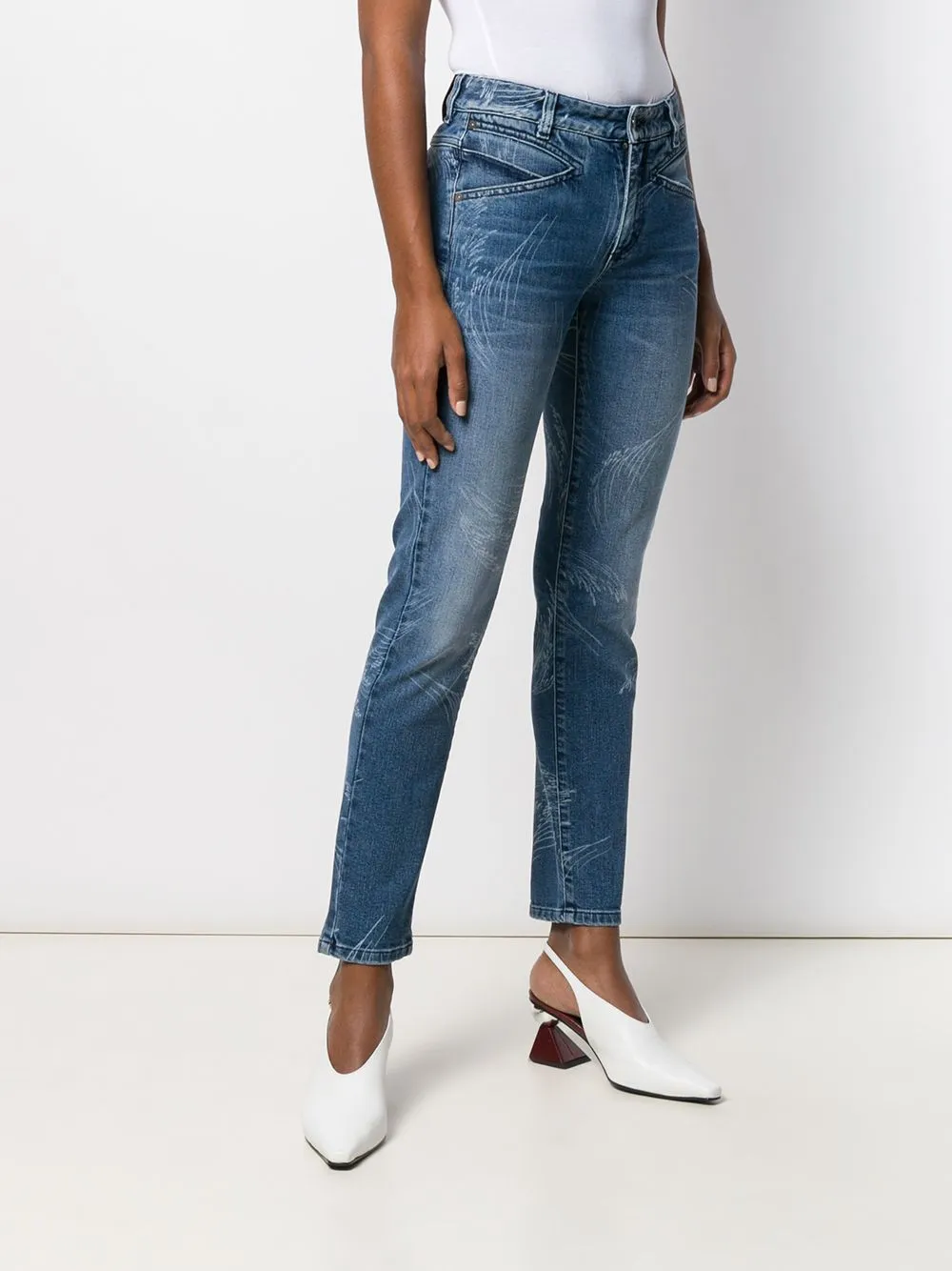 Logo Detail Jeans