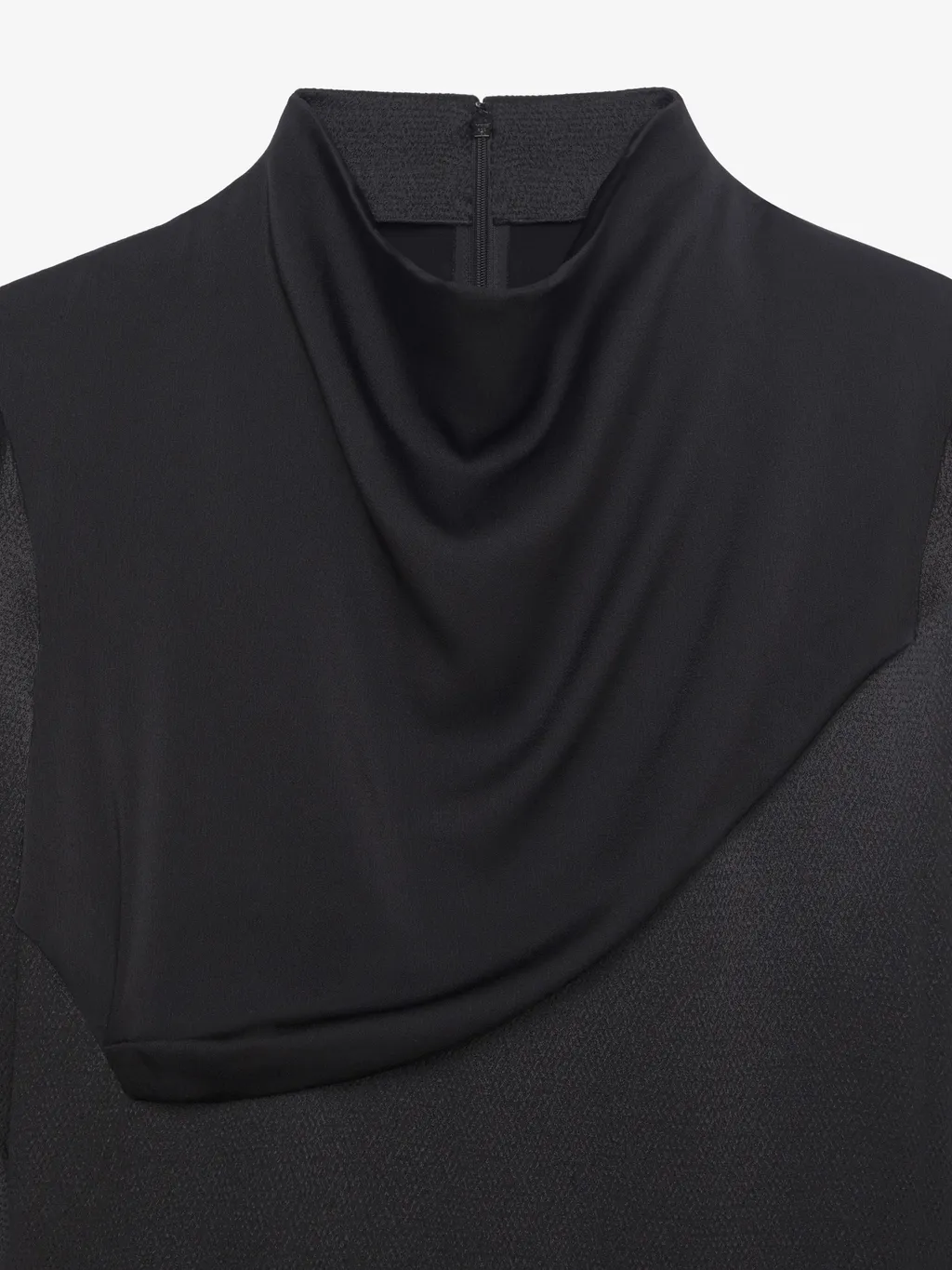Satin Dress With Crystal Details