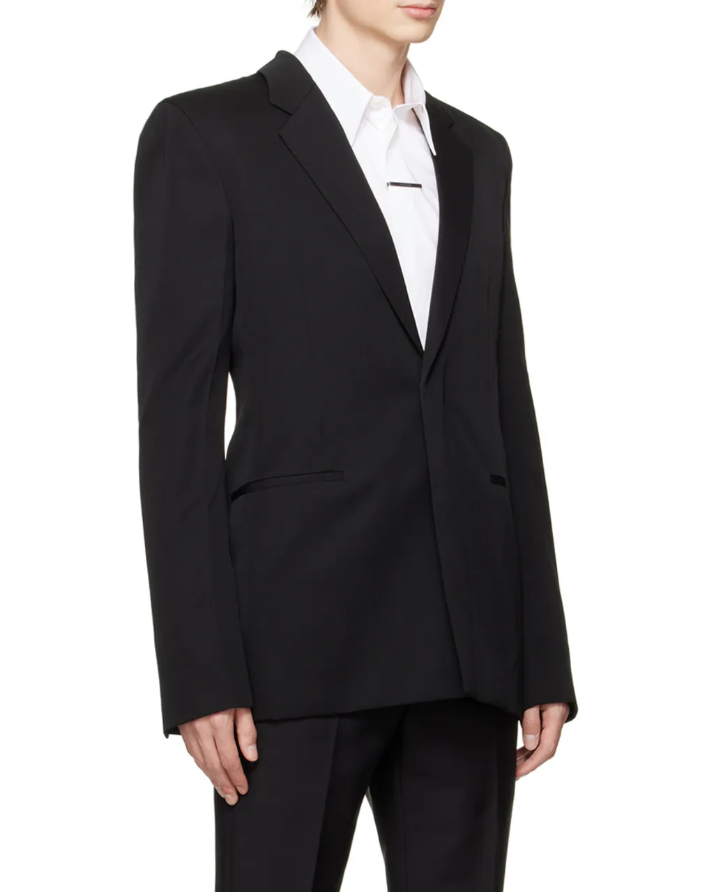 Extra Fitted Jacket In Wool