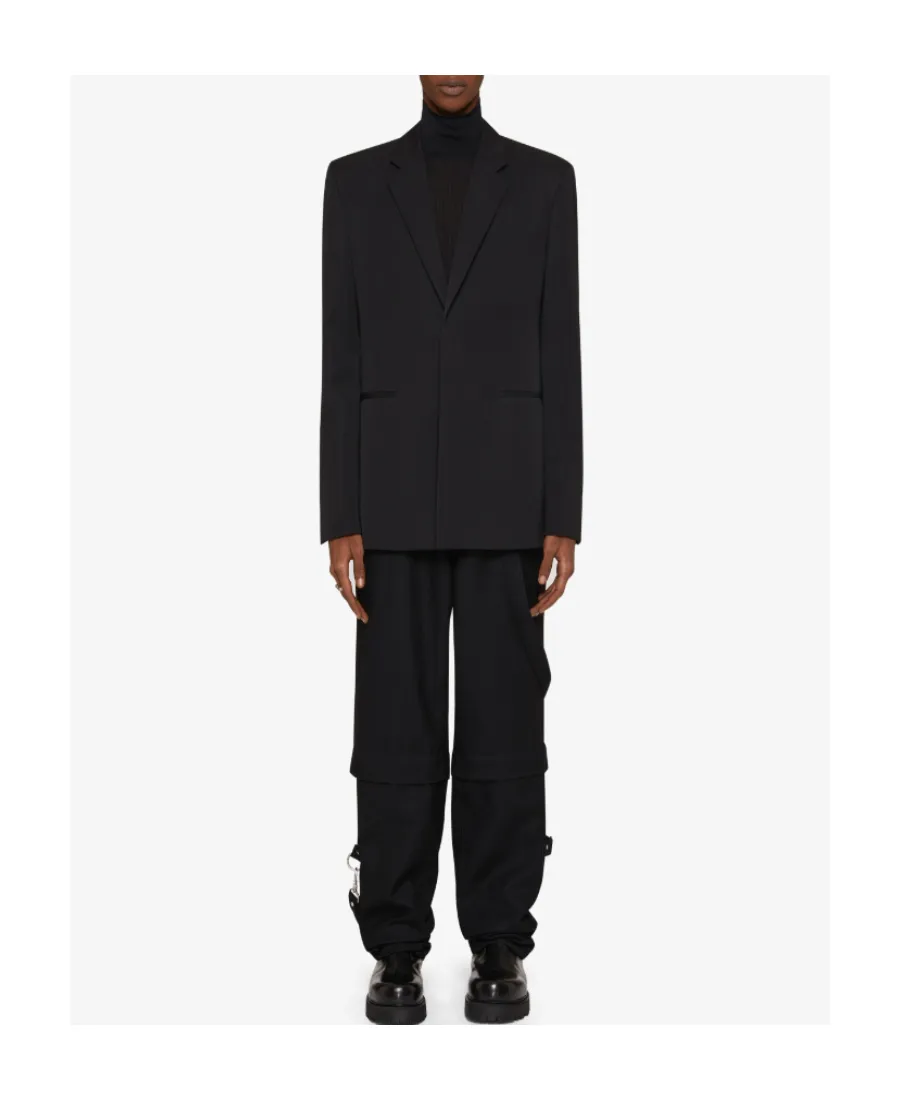 Extra Fitted Jacket In Wool