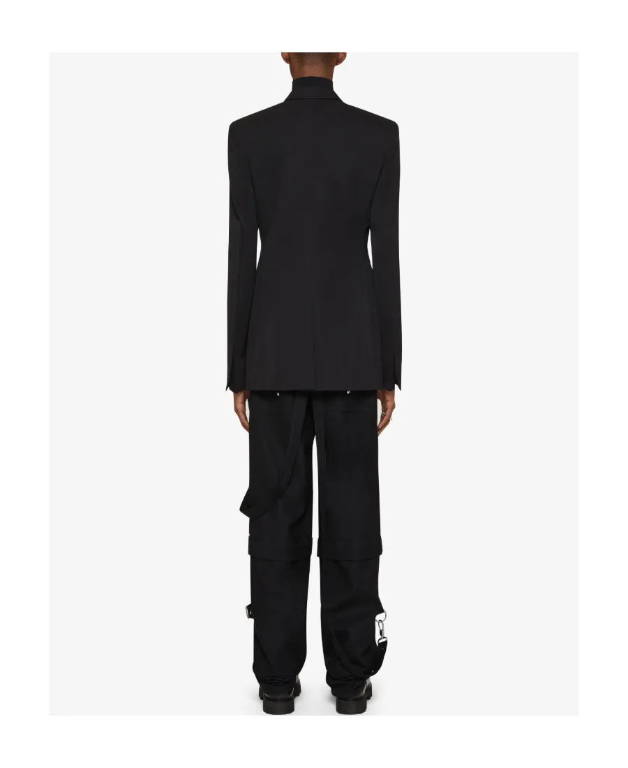 Extra Fitted Jacket In Wool