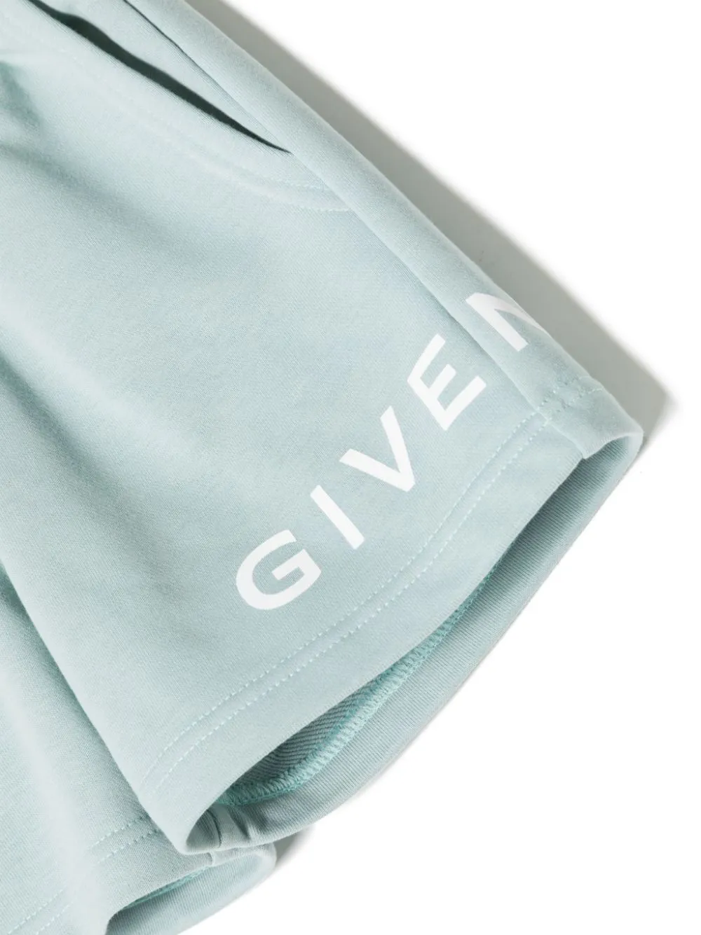 Logo-Print Cotton Shorts