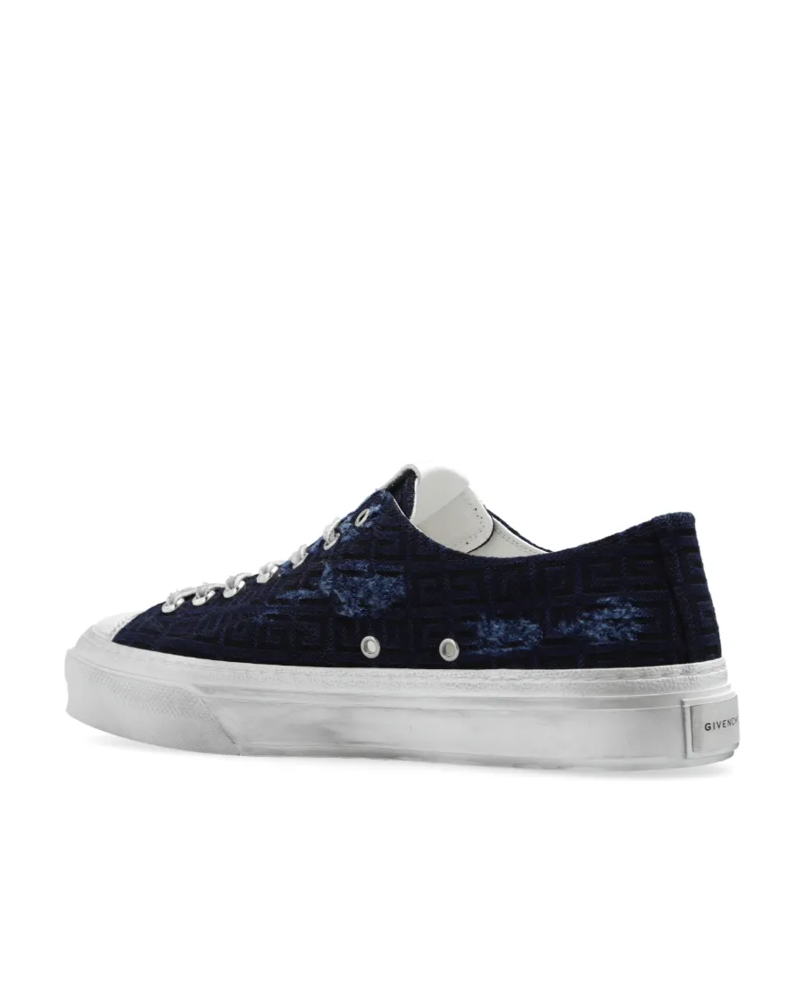 4G Monogrammed Distressed Sneakers