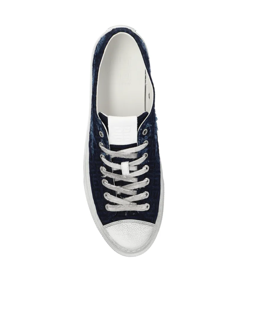 4G Monogrammed Distressed Sneakers