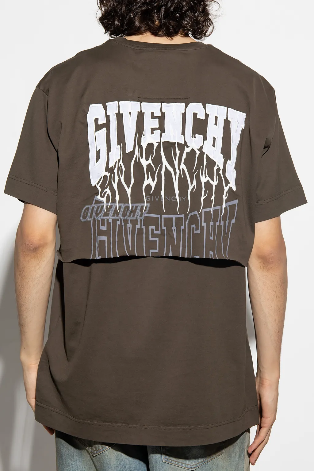 Logo Printed Layered T-Shirt
