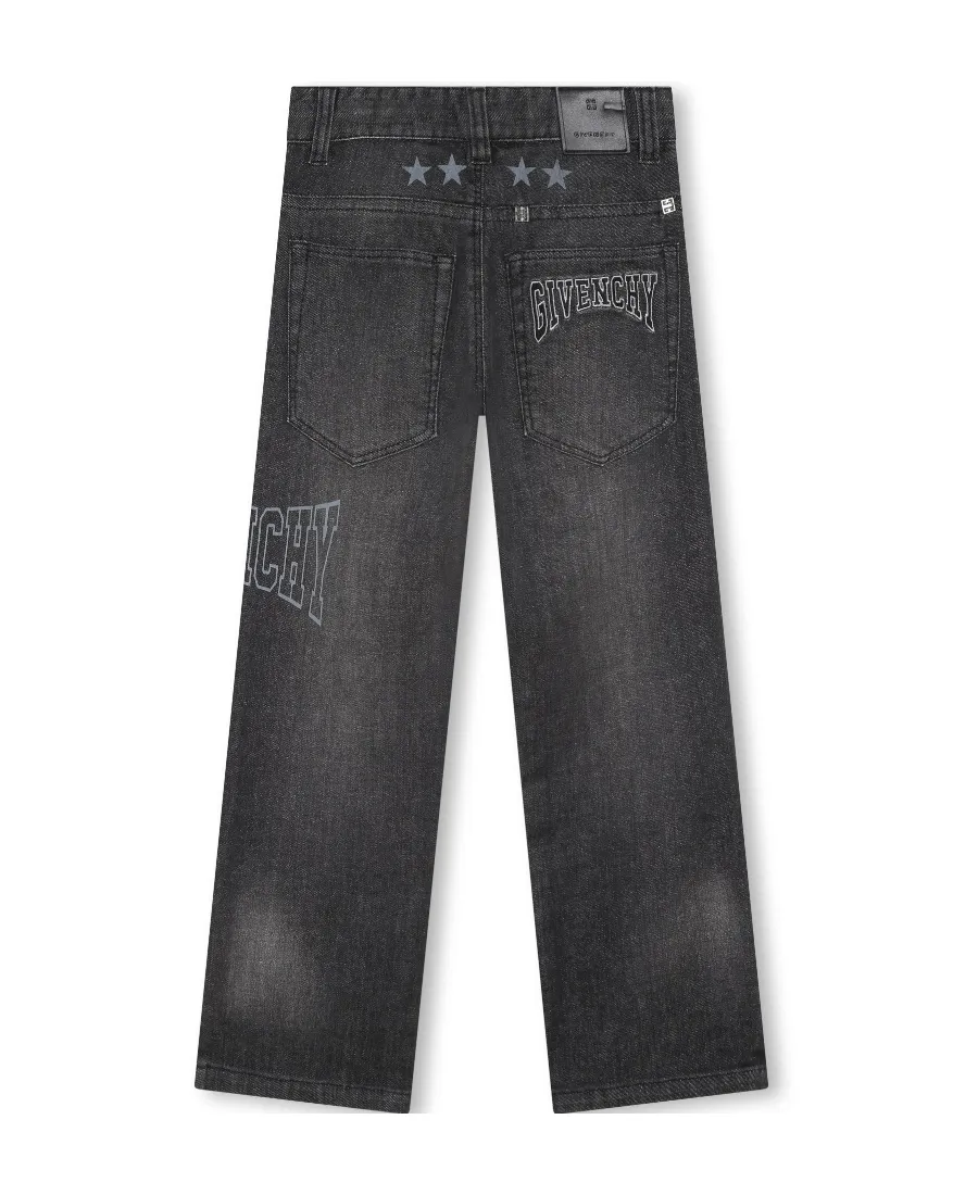 Logo Pouch Jeans