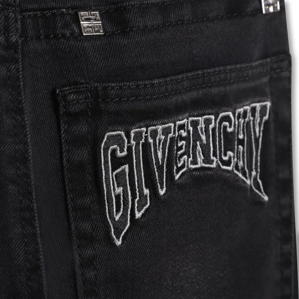 Logo Pouch Jeans
