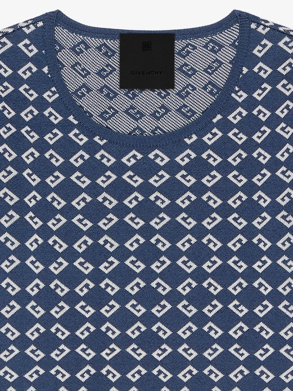 Monogram 72 Jacquard Cropped Sweater