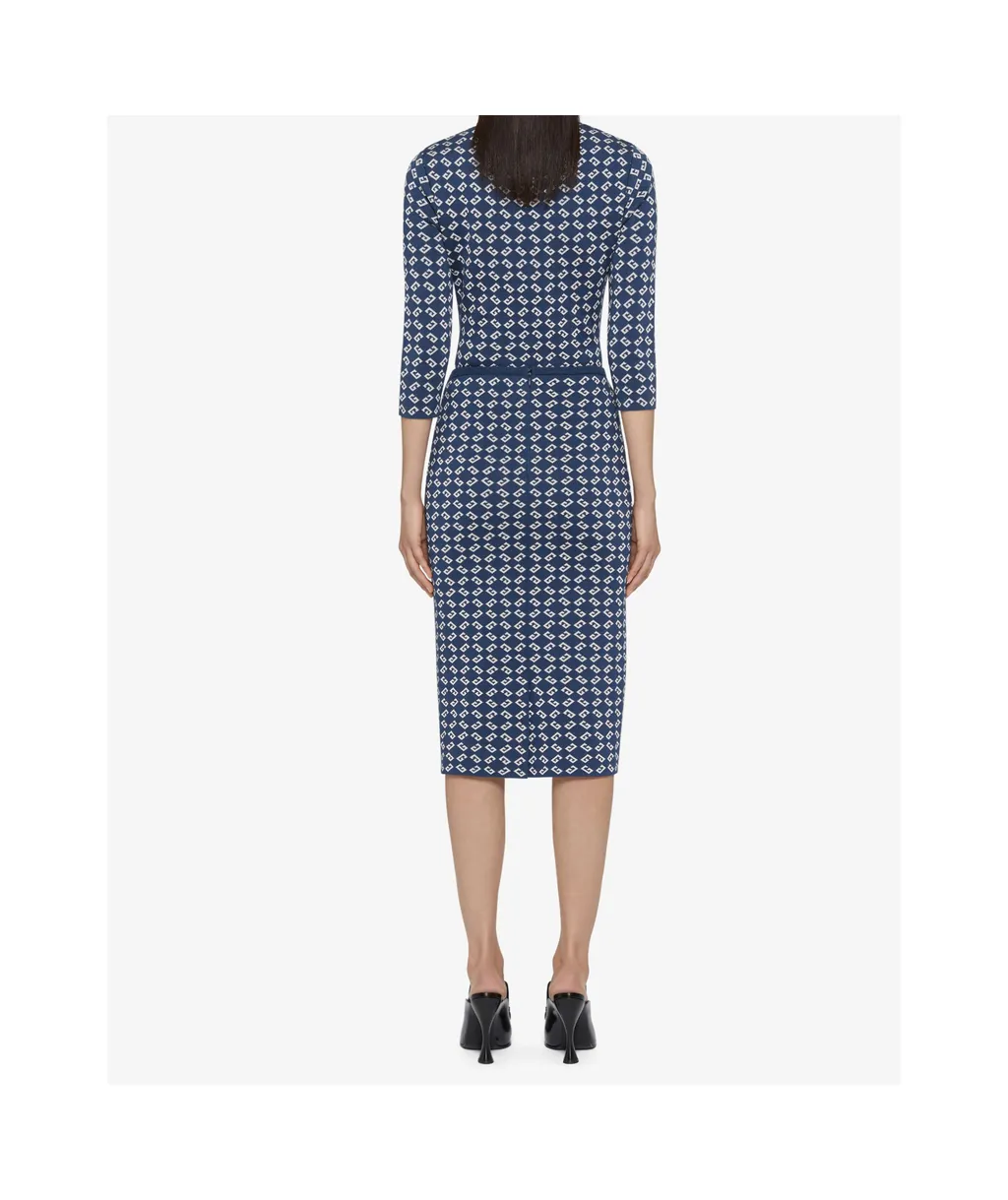 Skirt In Monogram 72 Jacquard