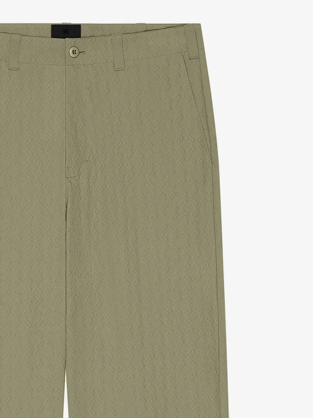 Textured Monogram Cargo Pants
