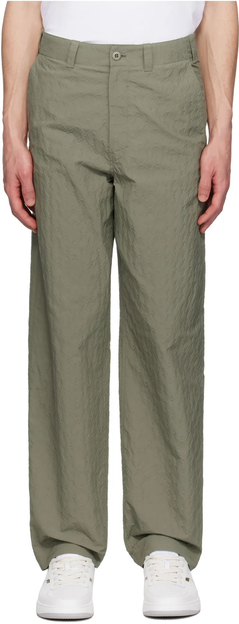 Textured Monogram Cargo Pants