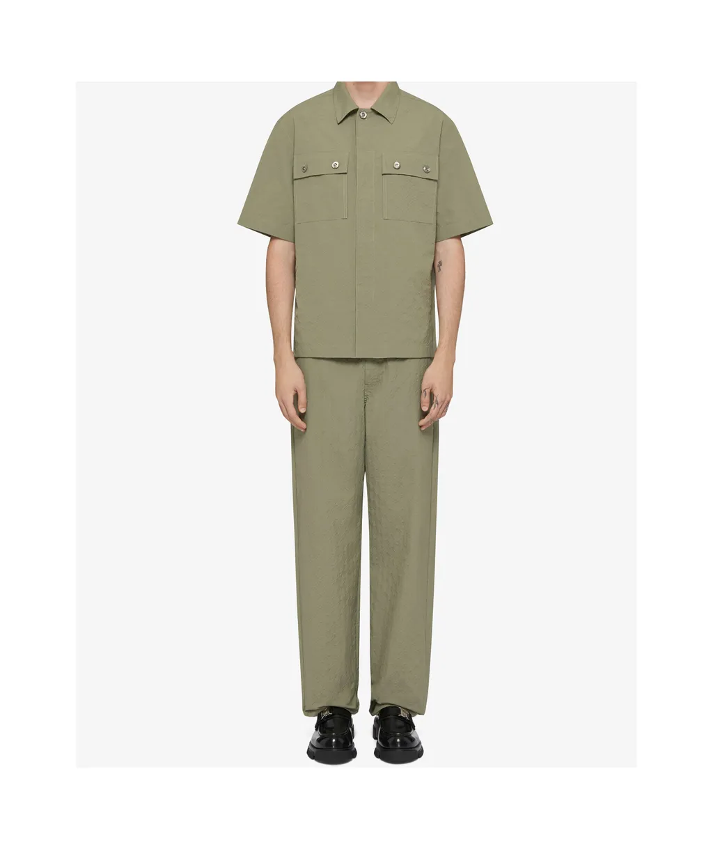 Textured Monogram Cargo Pants