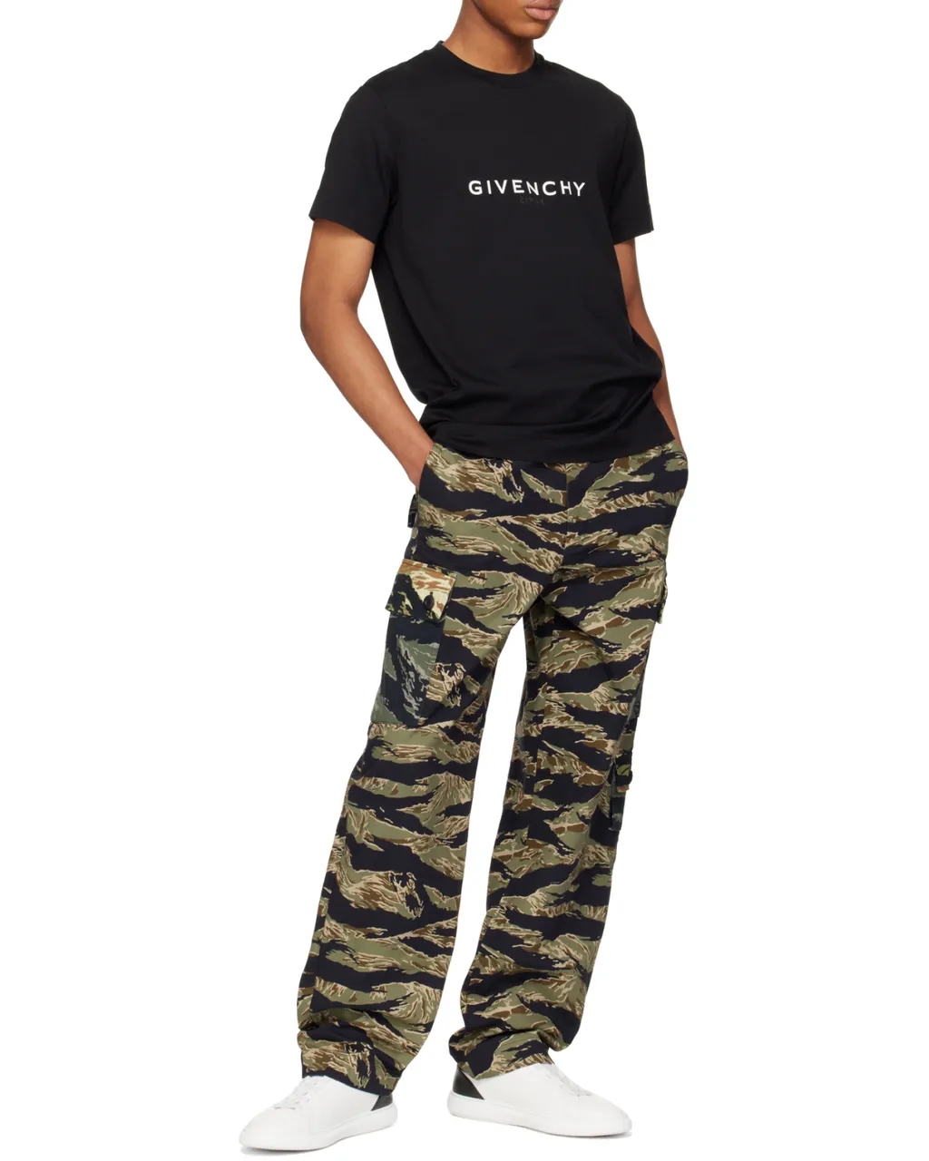 Patterned Casual Pants