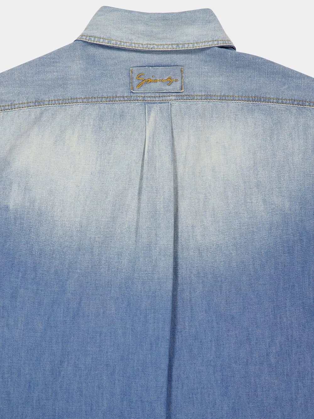 Patchwork Denim Shirt