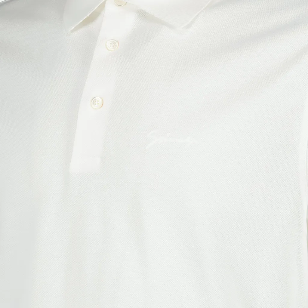 Logo Embroidered Short-Sleeved Polo Shirt