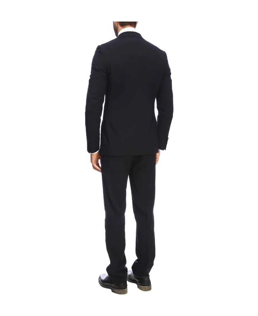 Single-Breasted Straight Leg Tailored Suit