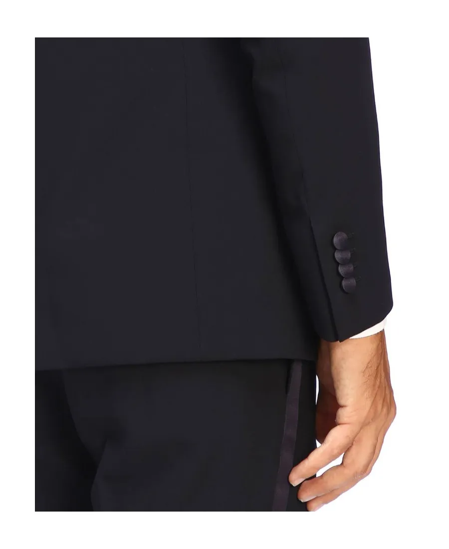 Single-Breasted Straight Leg Tailored Suit