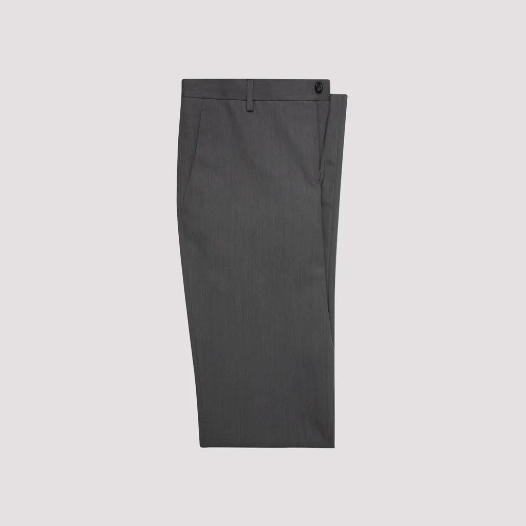 Slim-Cut Wool Two-Piece Suit