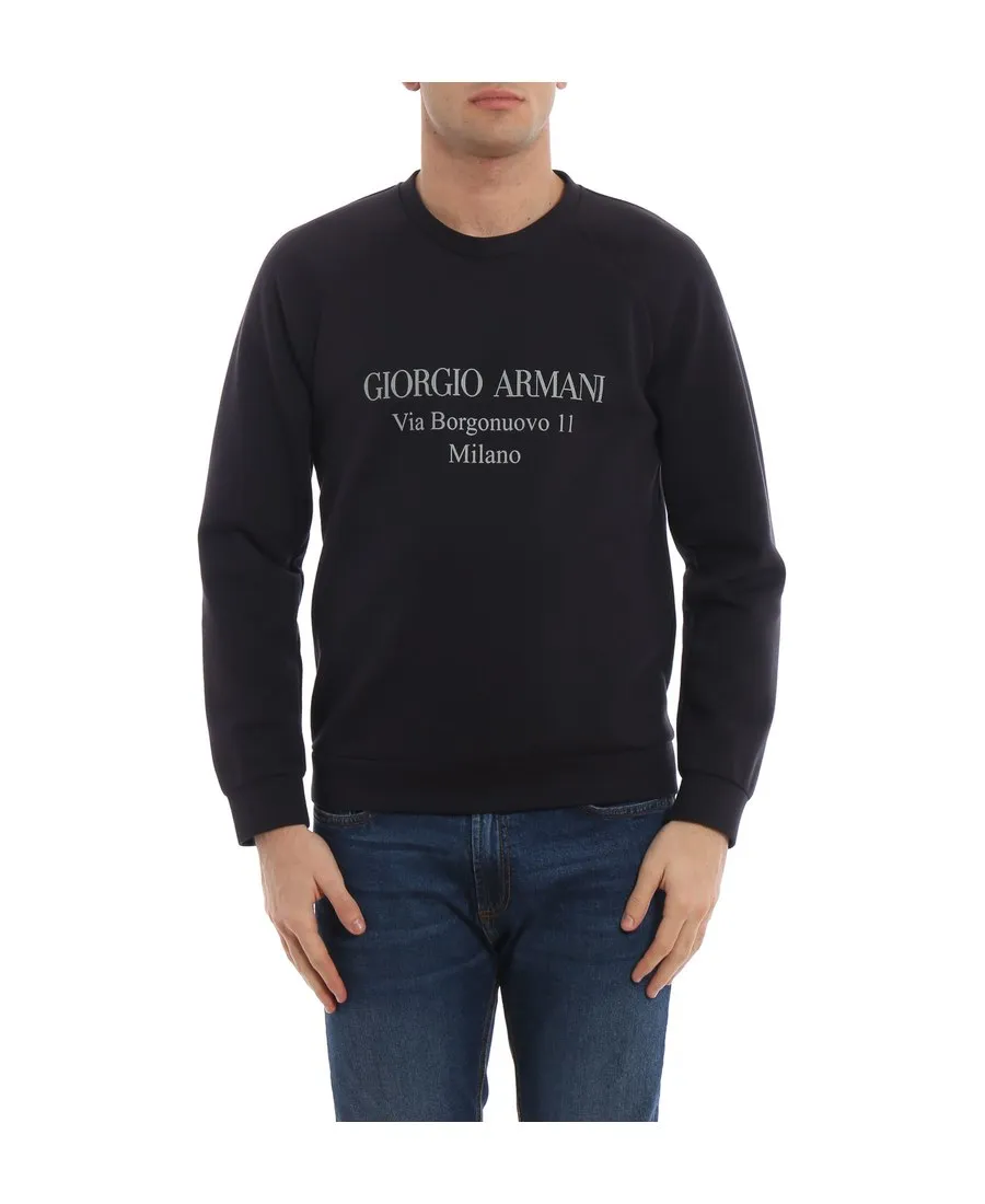 Logo Print Crewneck Sweatshirt