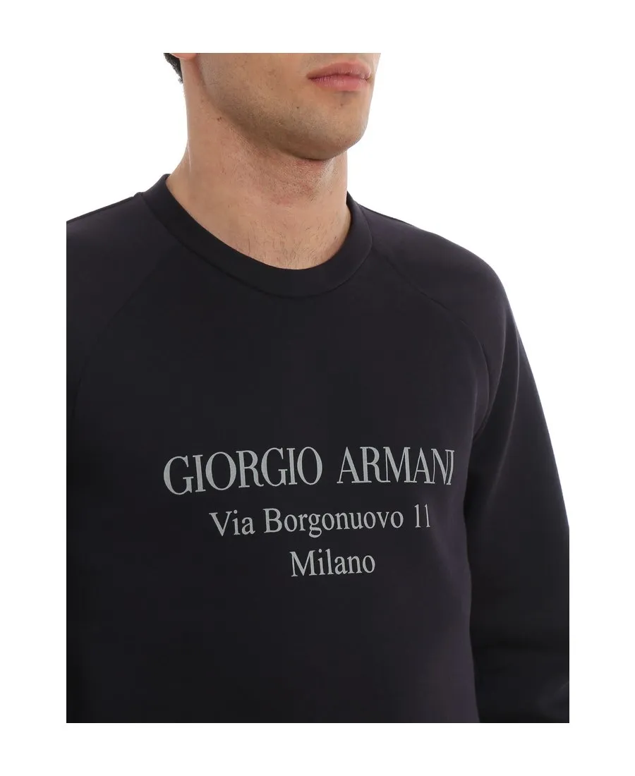 Logo Print Crewneck Sweatshirt