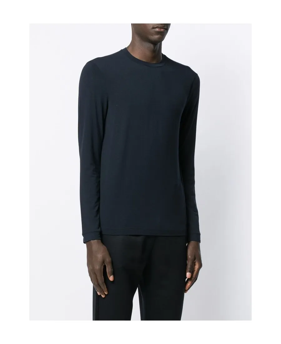 Crewneck Long-Sleeved T-Shirt