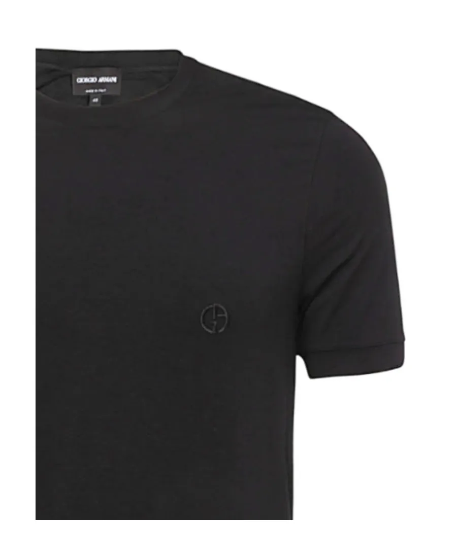 Logo Embroidered Crewneck T-Shirt