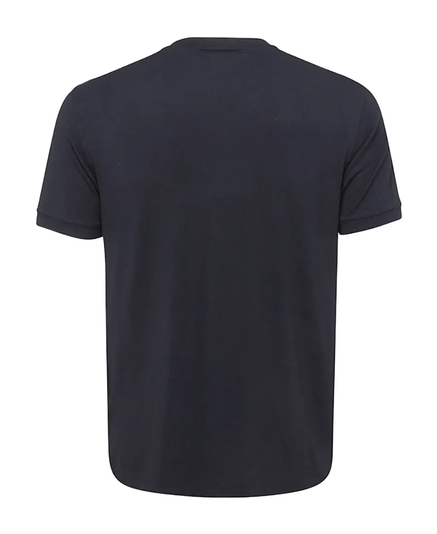 Logo Embroidered Crewneck T-Shirt