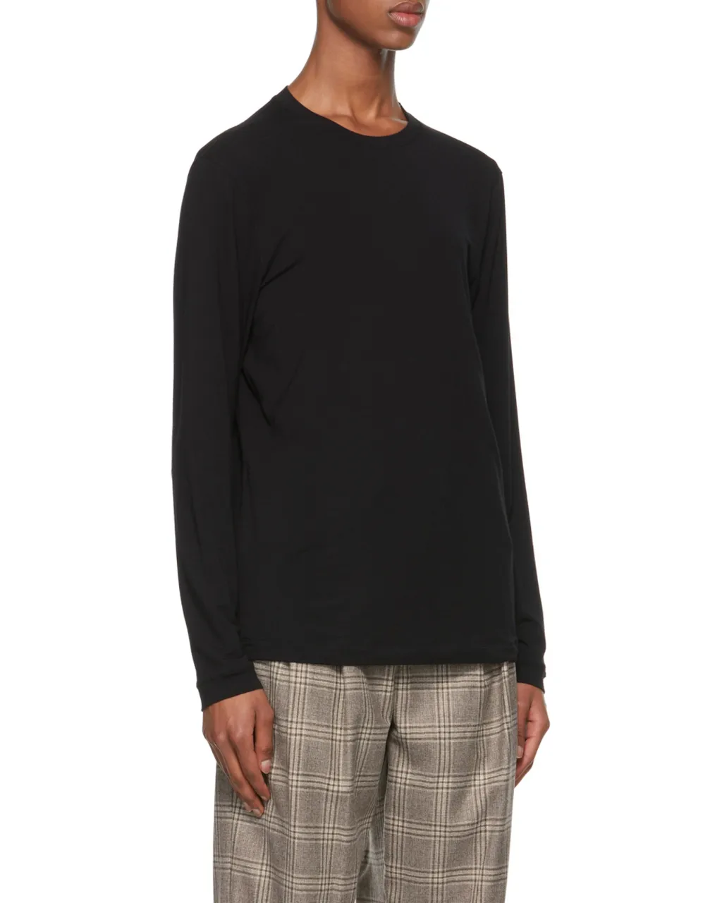 Crewneck Long-Sleeved T-Shirt