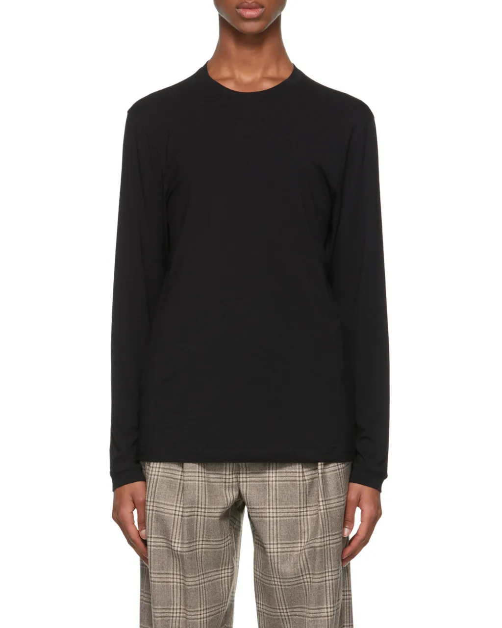 Crewneck Long-Sleeved T-Shirt