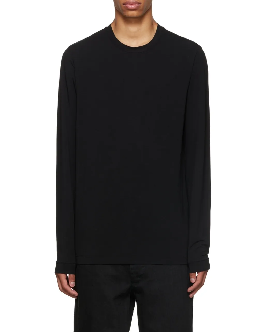 Crewneck Long-Sleeved T-Shirt