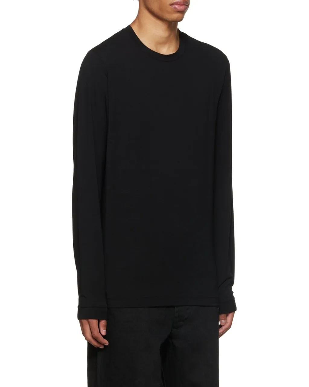 Crewneck Long-Sleeved T-Shirt