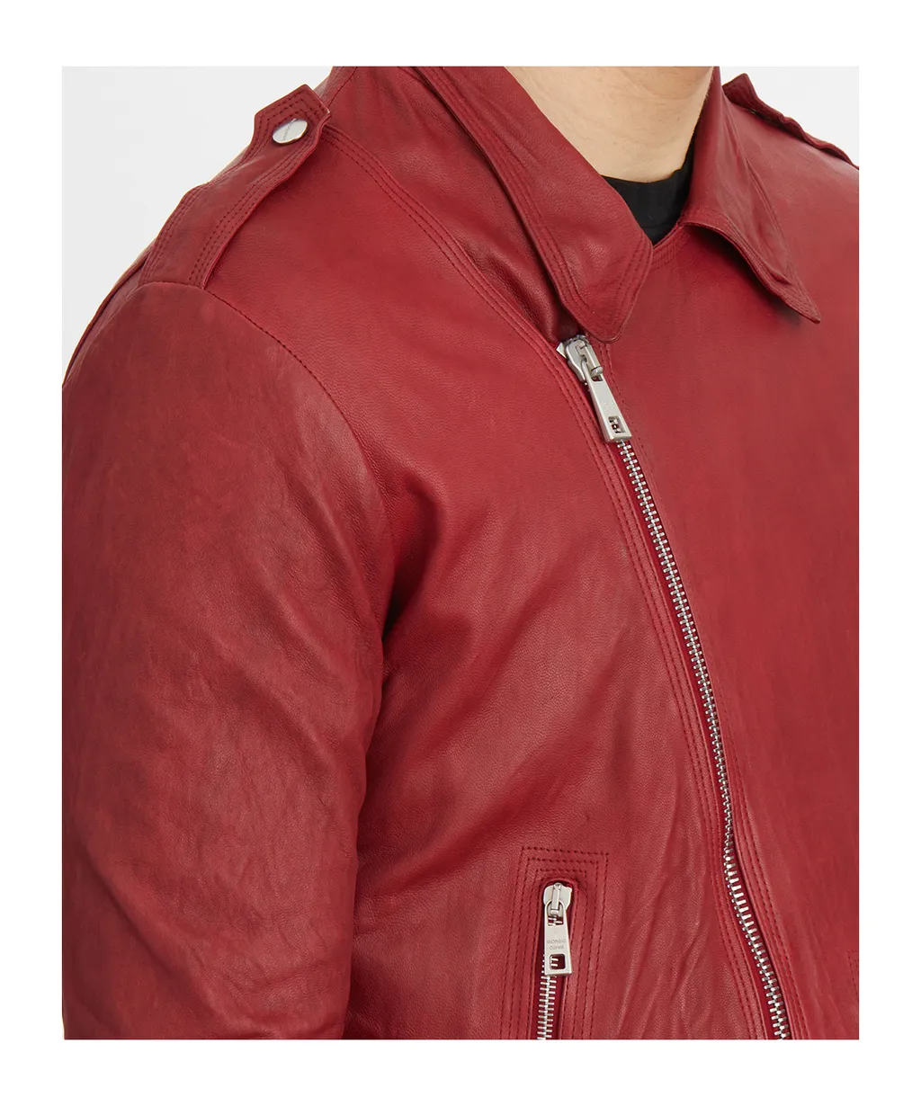 Leather Biker Jacket
