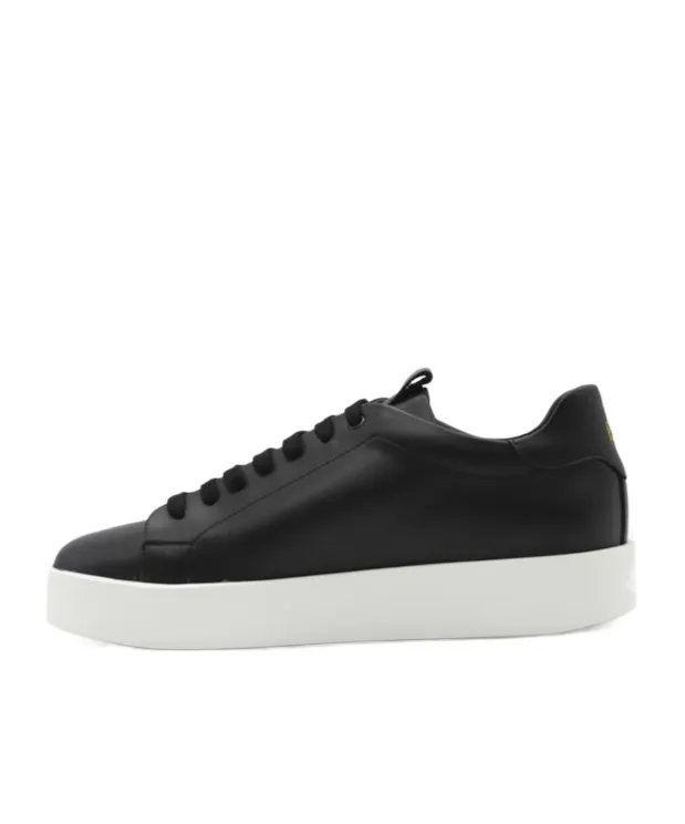 Road Low-Top Leather Sneakers