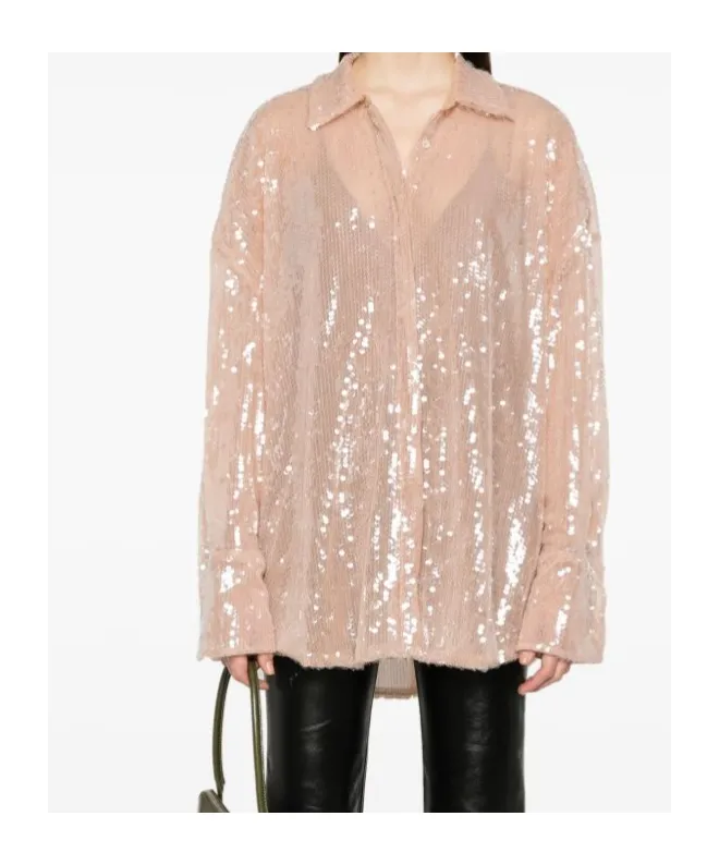 Sequin-Embellished Shirt