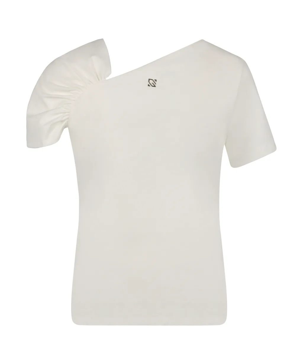 Asymmetric Sleeve Top