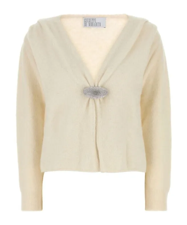 Long-Sleeved Knitted Cardigan