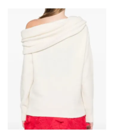 Off Shoulder Knit Top