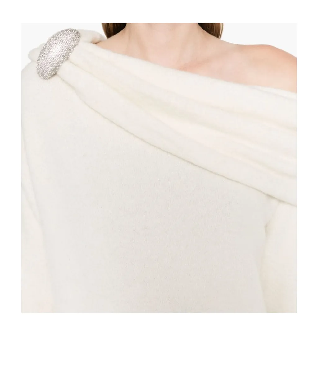 Off Shoulder Knit Top