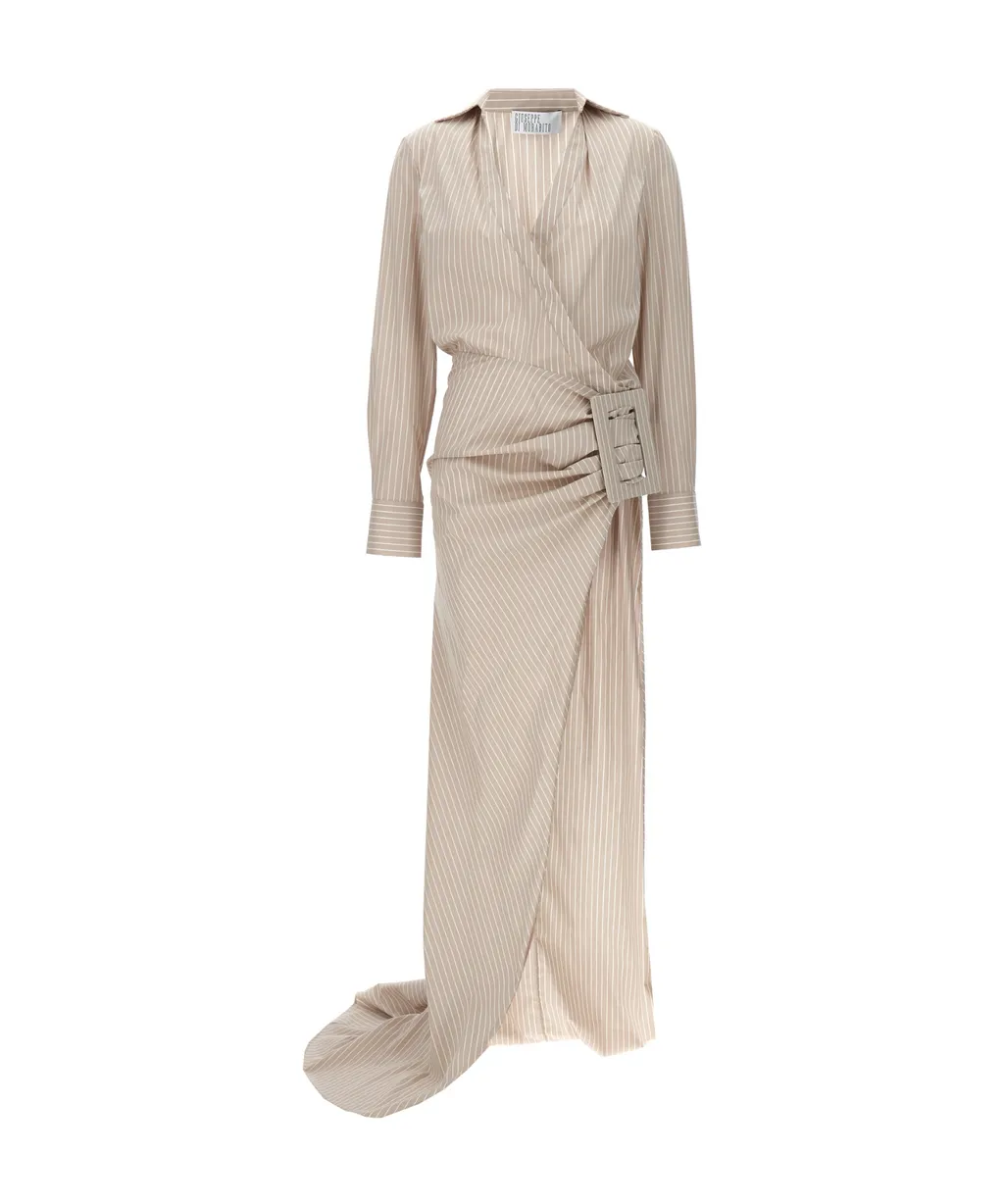 Big Buckle Maxi Dress