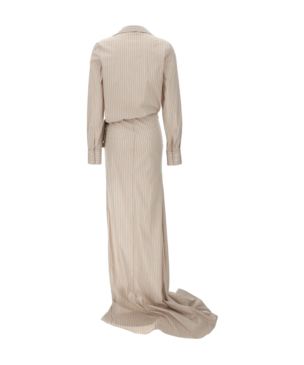 Big Buckle Maxi Dress